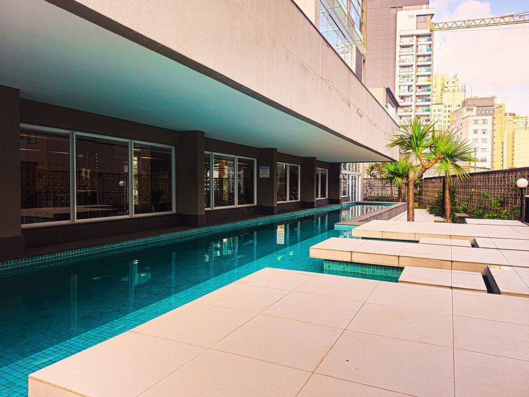 Vitta 3min A PÉ do Alianz | Com Vaga e Ar