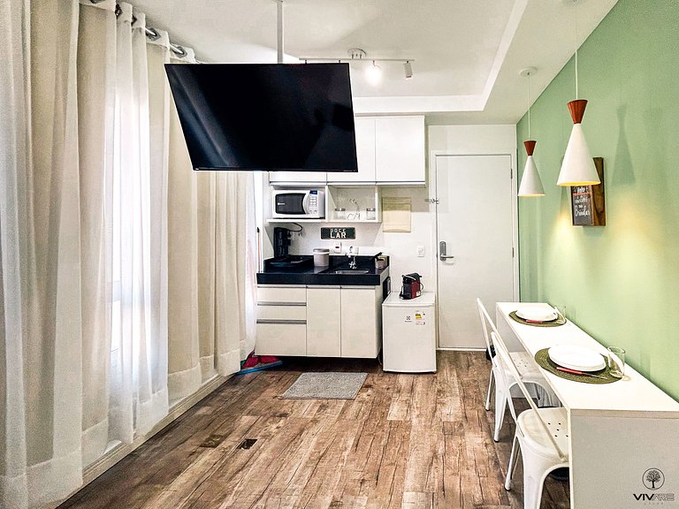 Vitta Apt 3 min from Allianz, Pool, Parking & Wi-Fi
