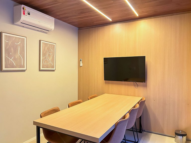 Brise Studio na Pamplona • Ar, Wi-Fi e Paulista a pé