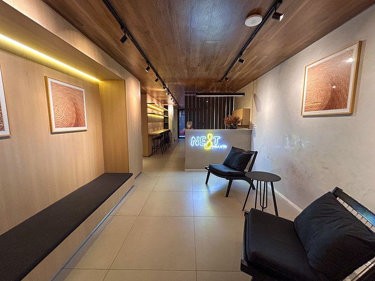 Brise studio in Jardins with ac, wifi, 300m from Paulista