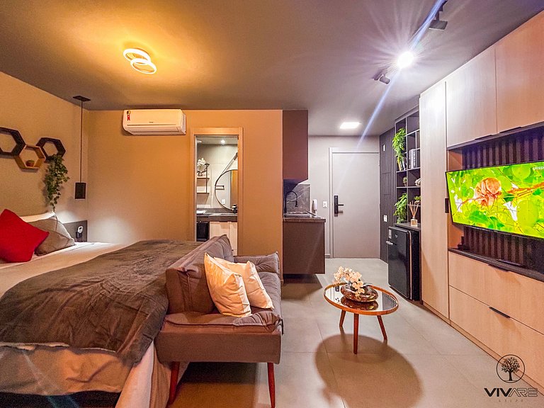 Elysium Vila Nova Conceição | Studio with Wi-Fi + Kitchen