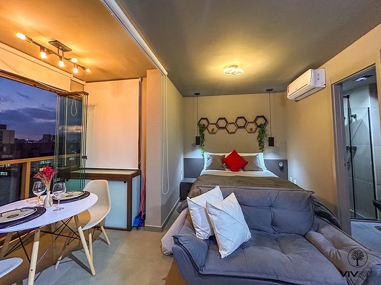 Elysium Vila Nova Conceição | Studio with Wi-Fi + Kitchen