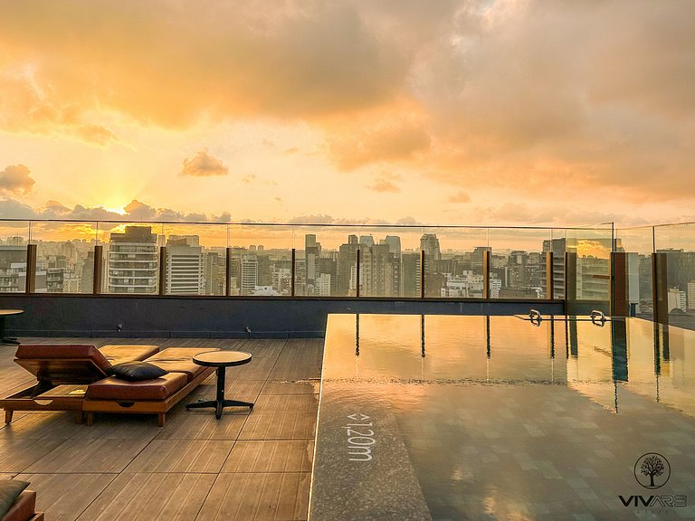 Elysium Vila Nova Conceição Studio Wi-Fi + Cozinha