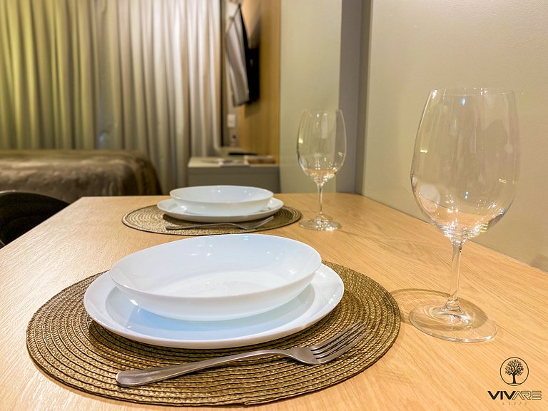 Brise studio in Jardins with ac, wifi, 300m from Paulista