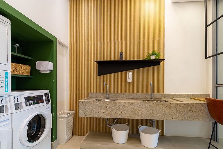 Horizons Apto Com Varanda em Moema | Px Metrô e Shopping