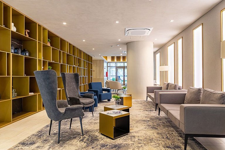 Elysium Vila Nova Conceição | Studio with Wi-Fi + Kitchen