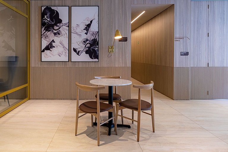 Elysium Vila Nova Conceição | Studio with Wi-Fi + Kitchen