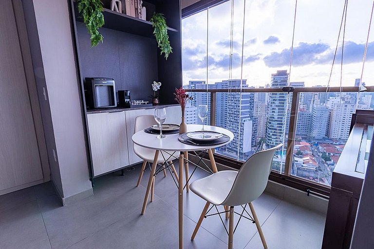 Elysium Vila Nova Conceição Studio Wi-Fi + Cozinha