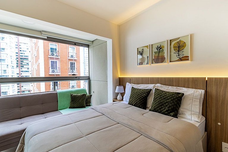 Dream Home Conforto e Estilo Metrô, Ar e Wi-Fi Px Paulista
