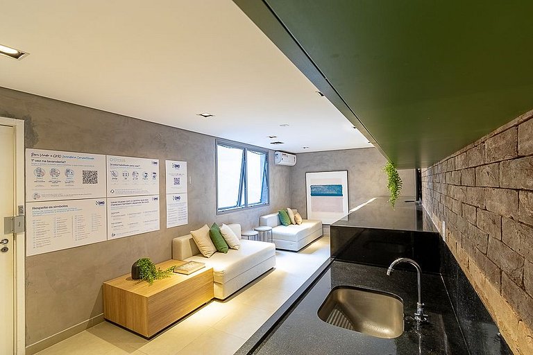 Dream Home Conforto e Estilo Metrô, Ar e Wi-Fi Px Paulista