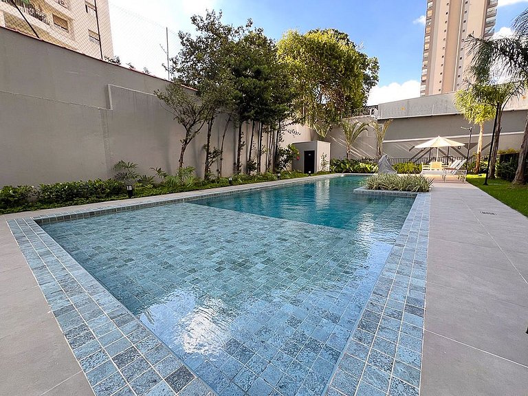 Sky Vibe - Vista 19º andar moderno 300m do Shopping Eldorado