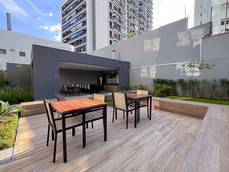 Sky Vibe - Vista 19º andar moderno 300m do Shopping Eldorado