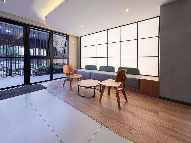 Sky Vibe - Vista 19º andar moderno 300m do Shopping Eldorado