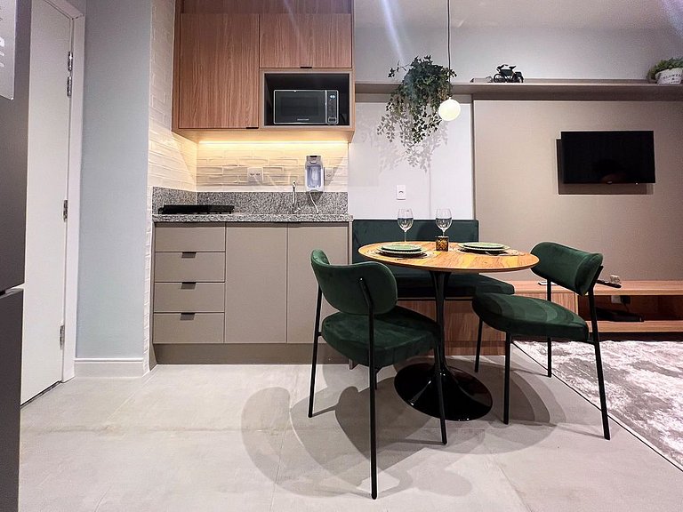 Essence Studio Vila Mariana | Air Conditioning, Wi-Fi & Vila