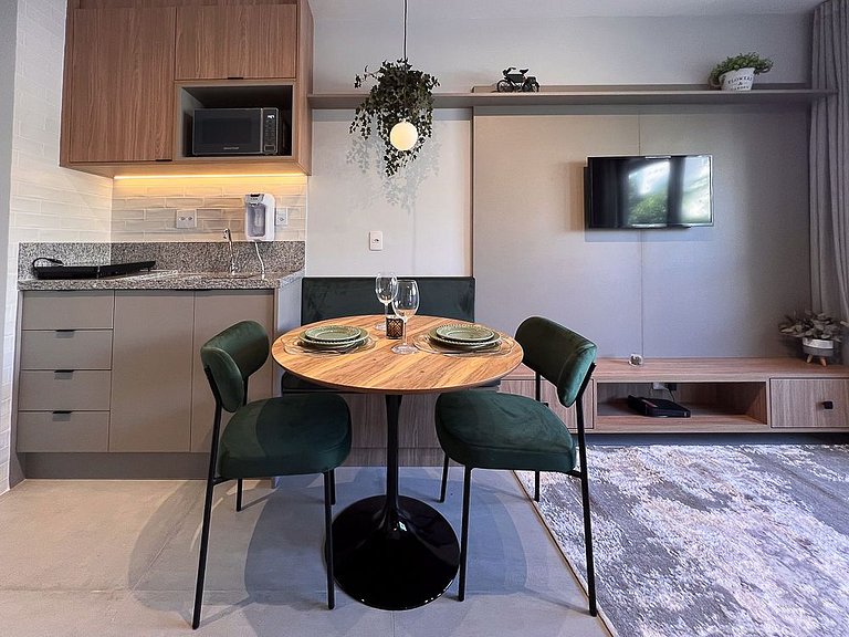 Essence Studio Vila Mariana | Air Conditioning, Wi-Fi & Vila