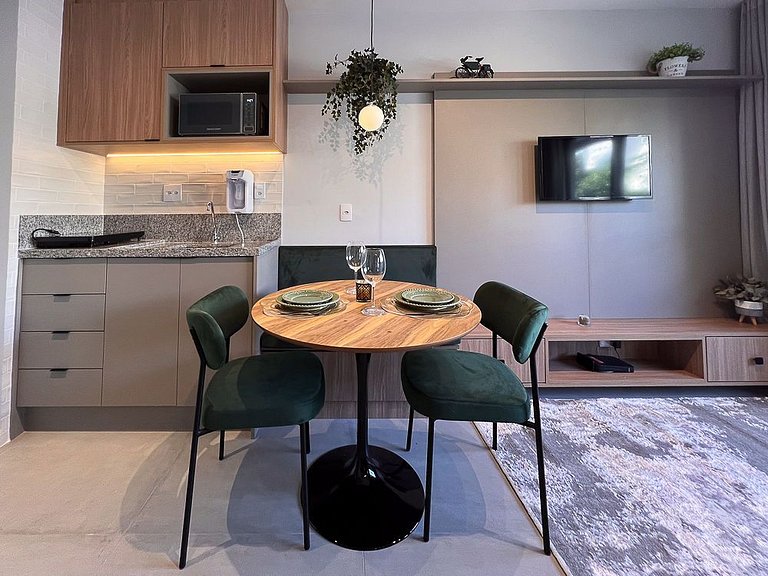 Essence Studio Vila Mariana | Air Conditioning, Wi-Fi & Vila