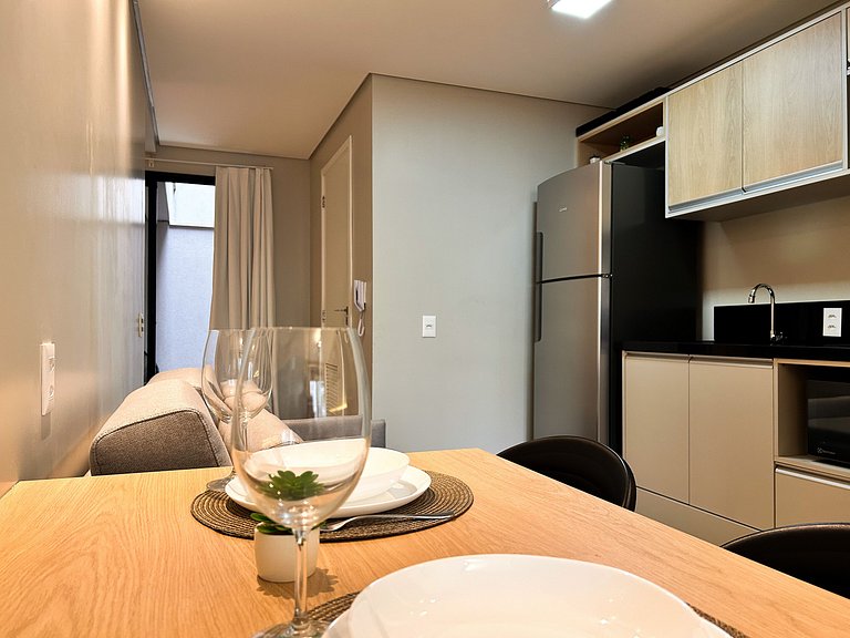 Brise studio in Jardins with ac, wifi, 300m from Paulista