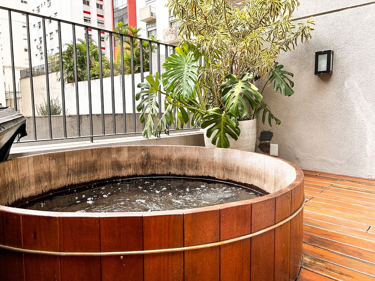 Brise studio in Jardins with ac, wifi, 300m from Paulista