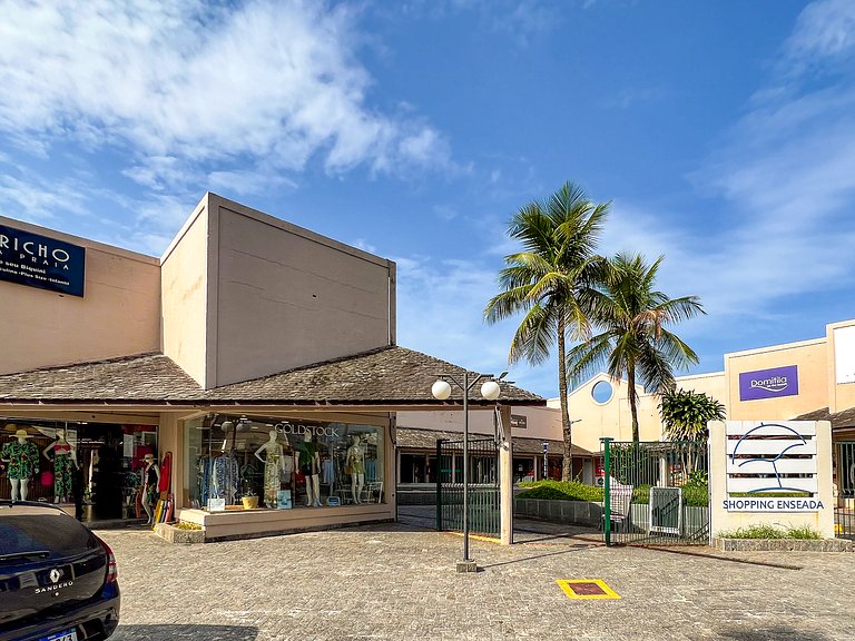 Solar Enseada 1 Quadra Mar com Vaga e Wi-Fi
