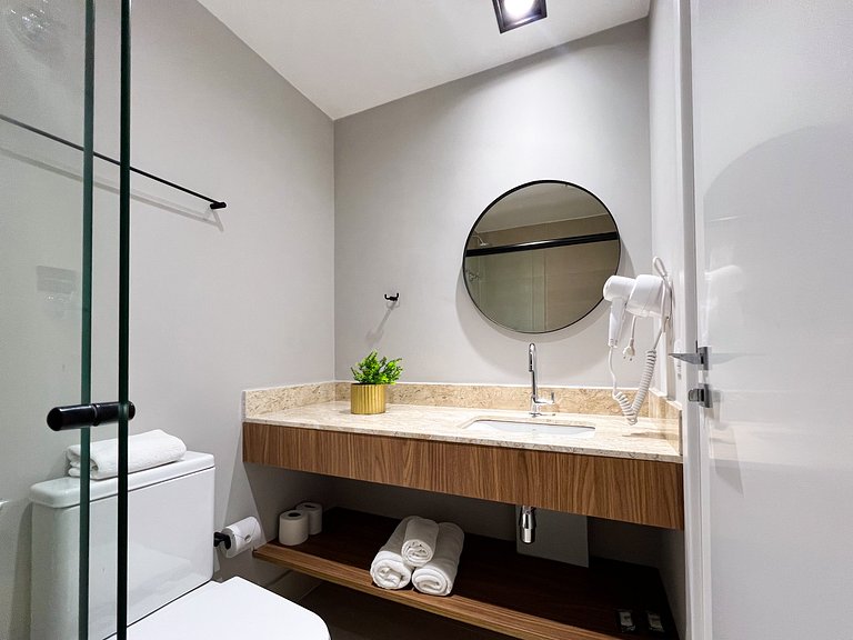 Ibira Premium - Piscina Aquecida Wi-Fi 5 min Metrô