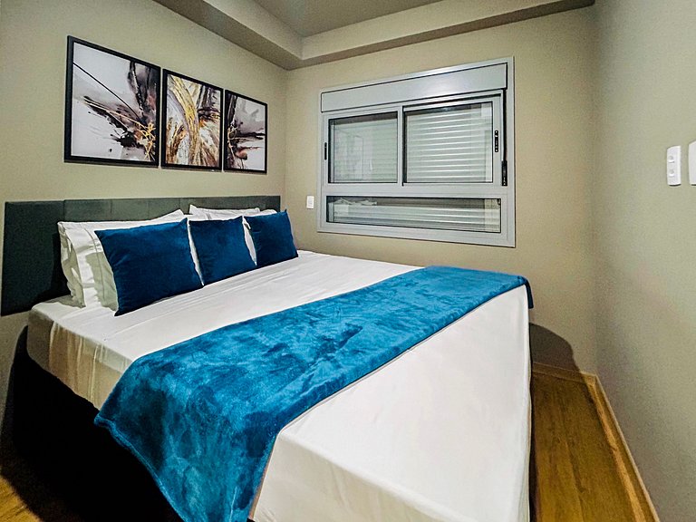 Horizons Apt with Balcony in Moema | Near Metro & Mall