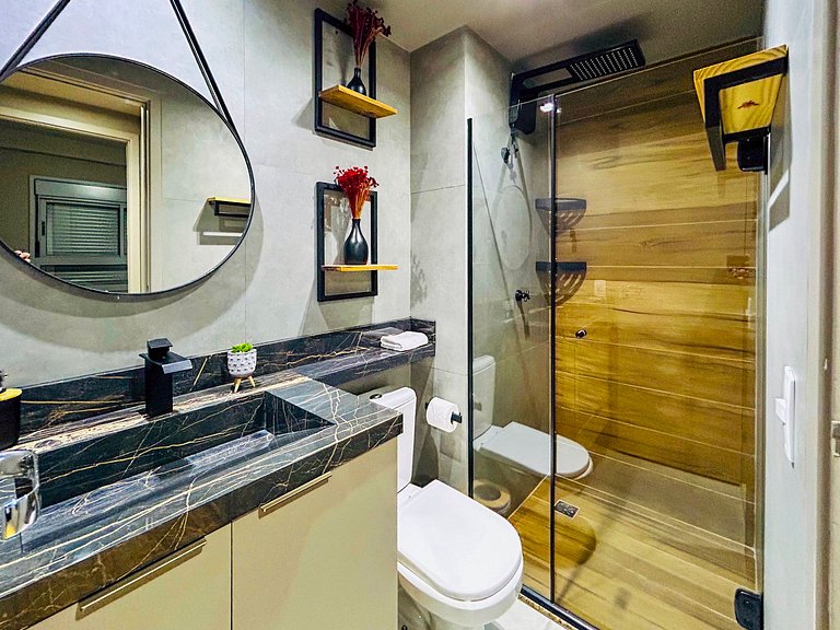 Horizons Apto Com Varanda em Moema | Px Metrô e Shopping