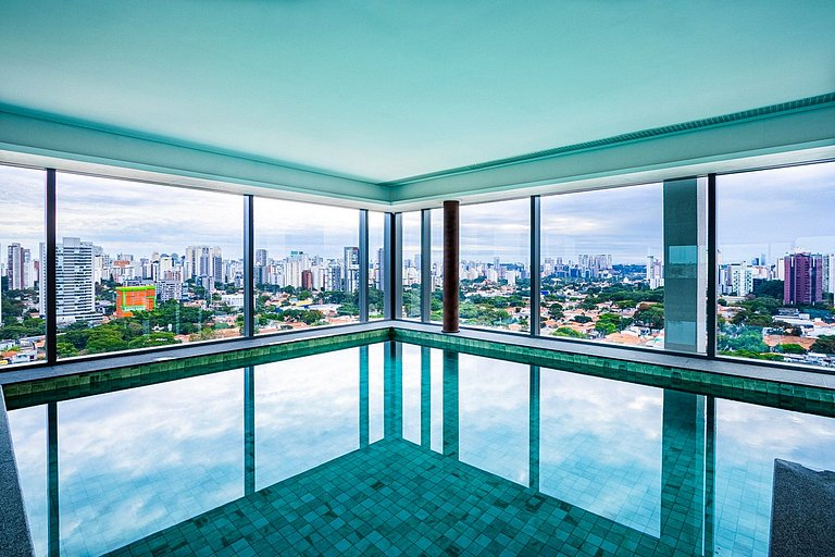 Ibira Premium - Piscina Aquecida Wi-Fi 5 min Metrô