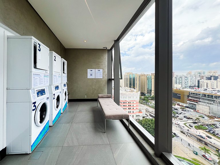 Ibira Premium - Piscina Aquecida Wi-Fi 5 min Metrô