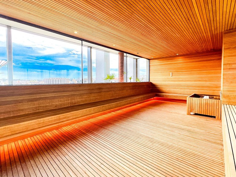 Ibira Premium - Piscina Aquecida Wi-Fi 5 min Metrô