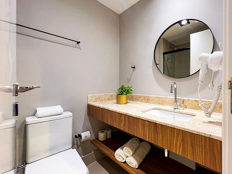 Ibira Premium - Piscina Aquecida Wi-Fi 5 min Metrô