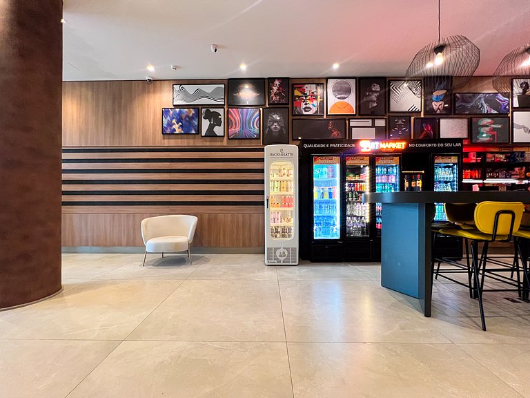 Ibira Premium - Piscina Aquecida Wi-Fi 5 min Metrô