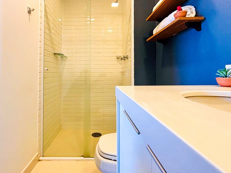 Icon Moema – Cama Queen e Vaga | 450m do Metrô