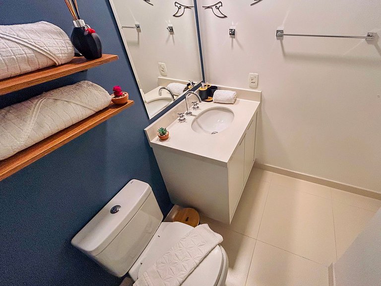 Icon Moema – Cama Queen e Vaga | 450m do Metrô