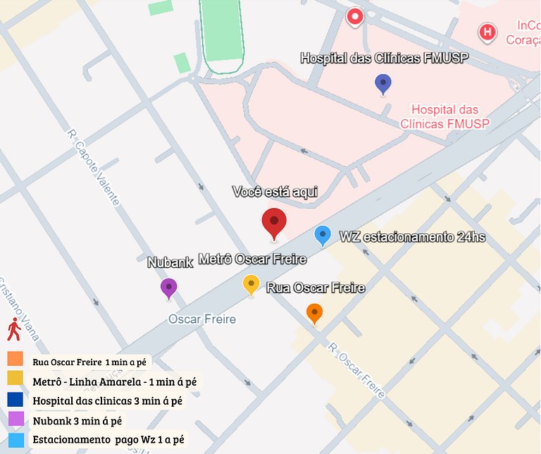 Lifestyle Pinheiros | New Apt w/ Parking Near Oscar Freire