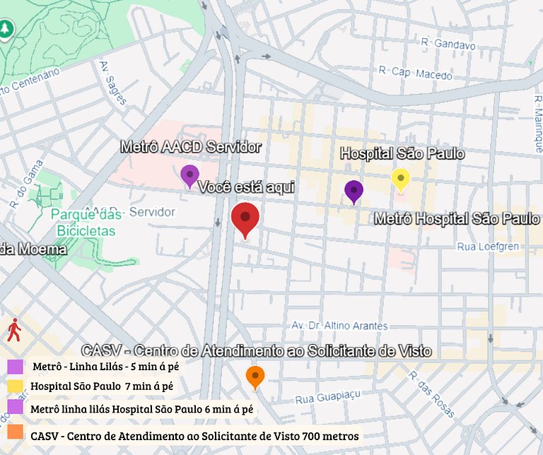 Palazzo - 5min AACD e Hosp. São Paulo | Ar e Wi-Fi