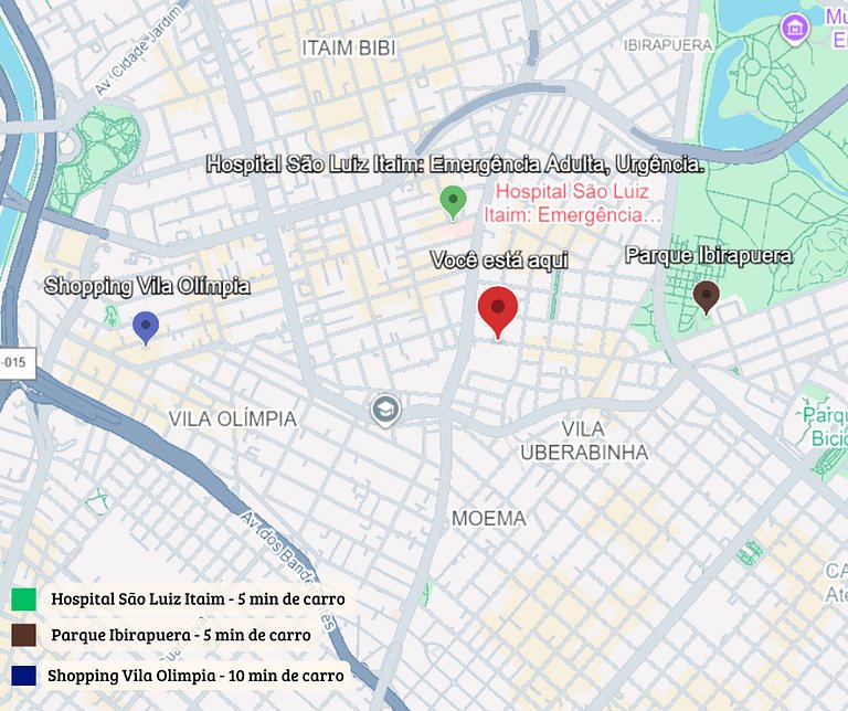 Elysium Vila Nova Conceição Studio Wi-Fi + Cozinha