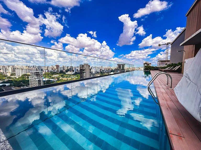 Skyview - Moema Novo C/ Vaga & Cozinha Prox. Metrô