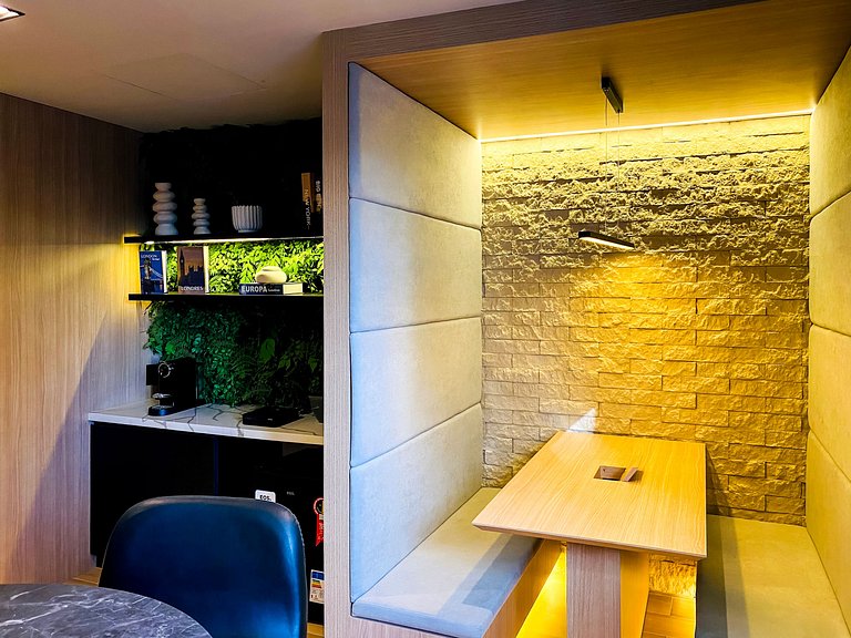 Diamond Apto Novo C/Wifi, A/C Pisicina e Coworking