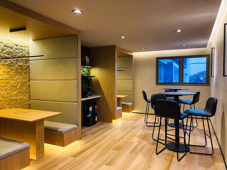Diamond Apto Novo C/Wifi, A/C Pisicina e Coworking