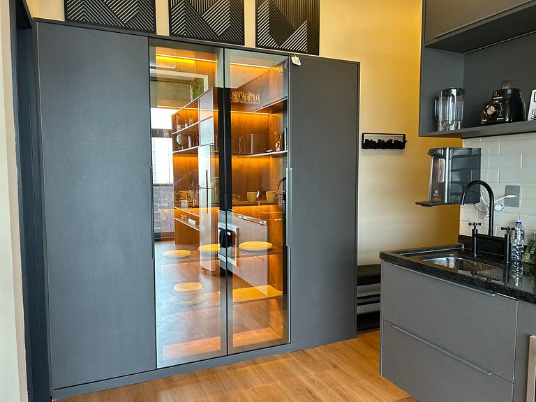 Skyview - Moema Novo C/ Vaga & Cozinha Prox. Metrô