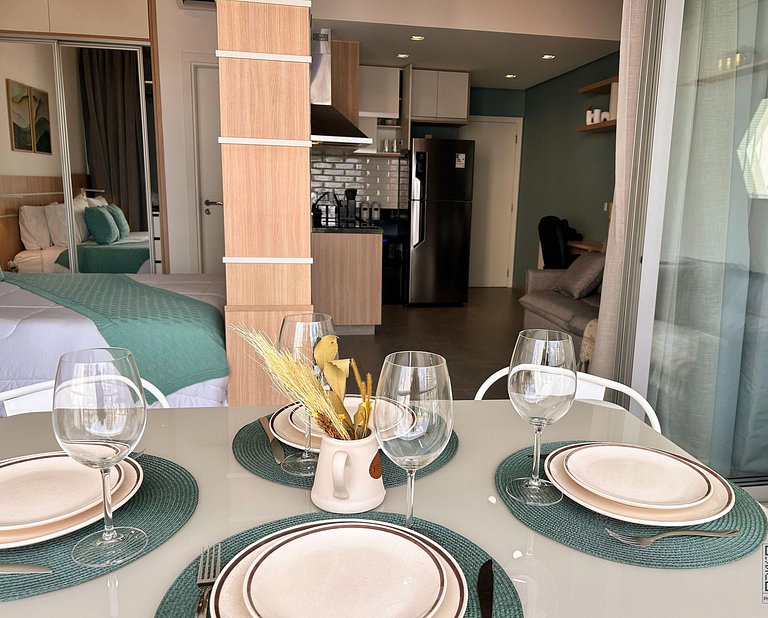 Moema Charm - Vaga + Piscina Sauna Px Metrô