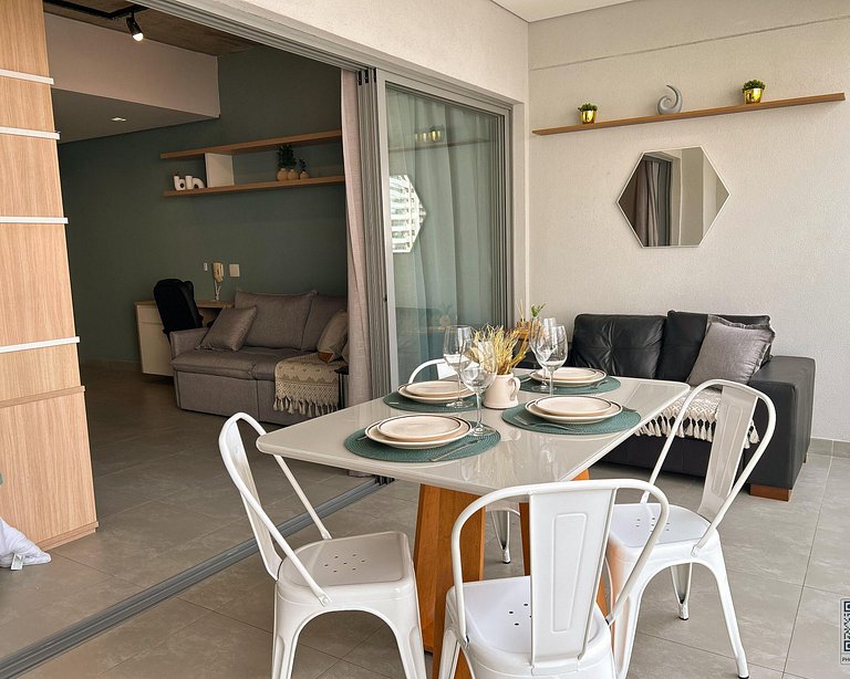 Moema Charm - Vaga + Piscina Sauna Px Metrô