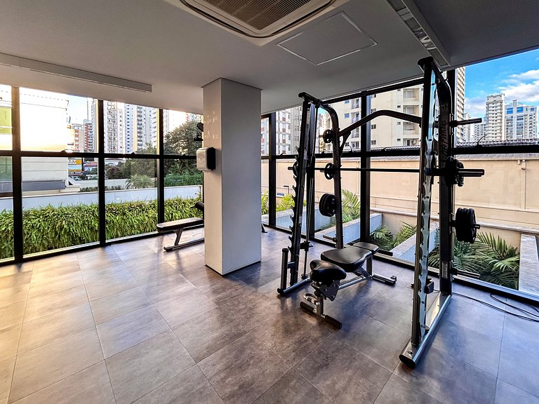 Moema Charm - Vaga + Piscina Sauna Px Metrô