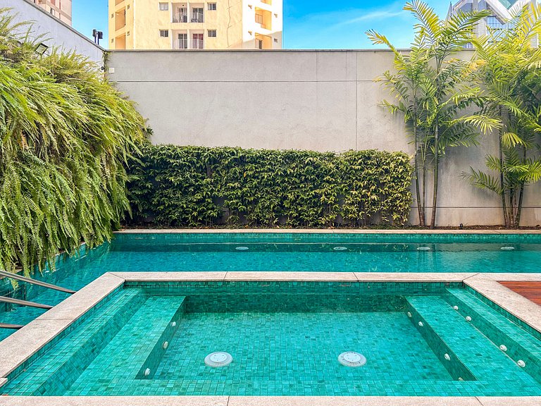 Moema Charm - Vaga + Piscina Sauna Px Metrô