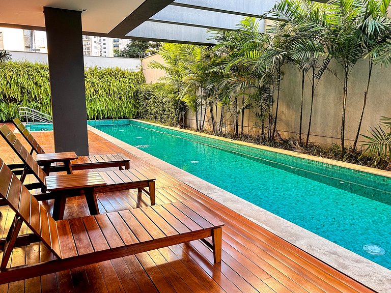 Moema Charm - Vaga + Piscina Sauna Px Metrô