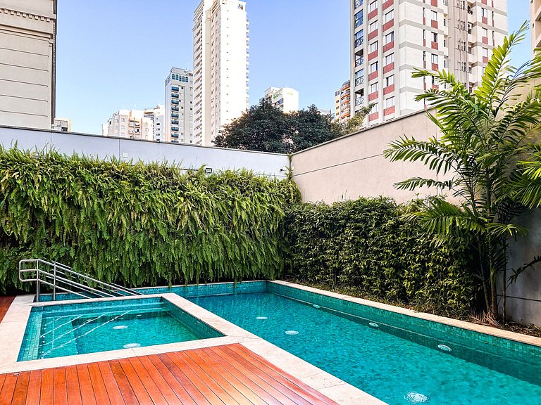 Moema Charm - Vaga + Piscina Sauna Px Metrô