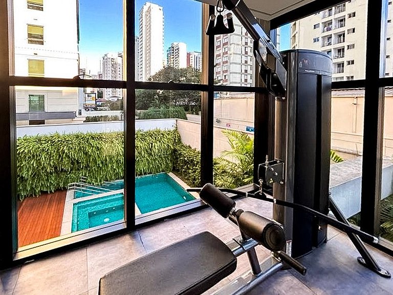 Moema Charm - Vaga + Piscina Sauna Px Metrô