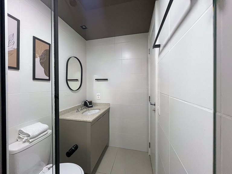 Diamond Apto Novo C/Wifi, A/C Pisicina e Coworking