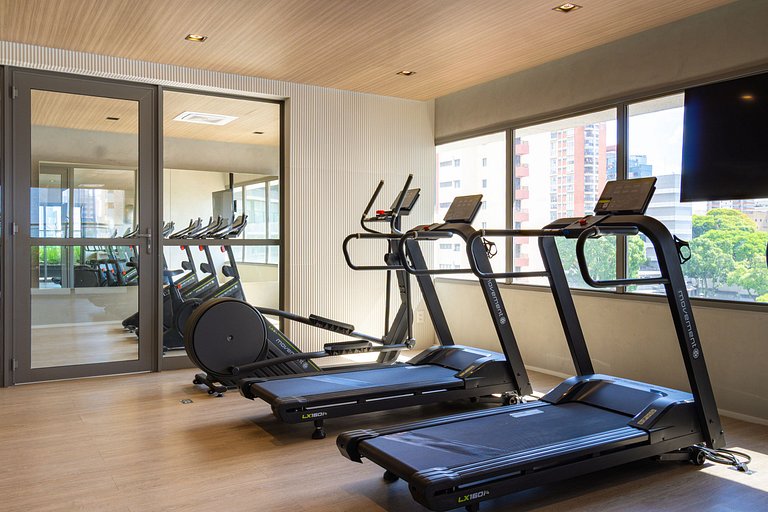 Diamond Apto Novo C/Wifi, A/C Pisicina e Coworking