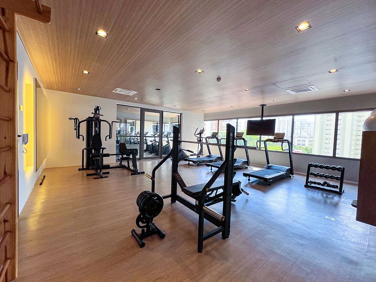 Diamond Apto Novo C/Wifi, A/C Pisicina e Coworking